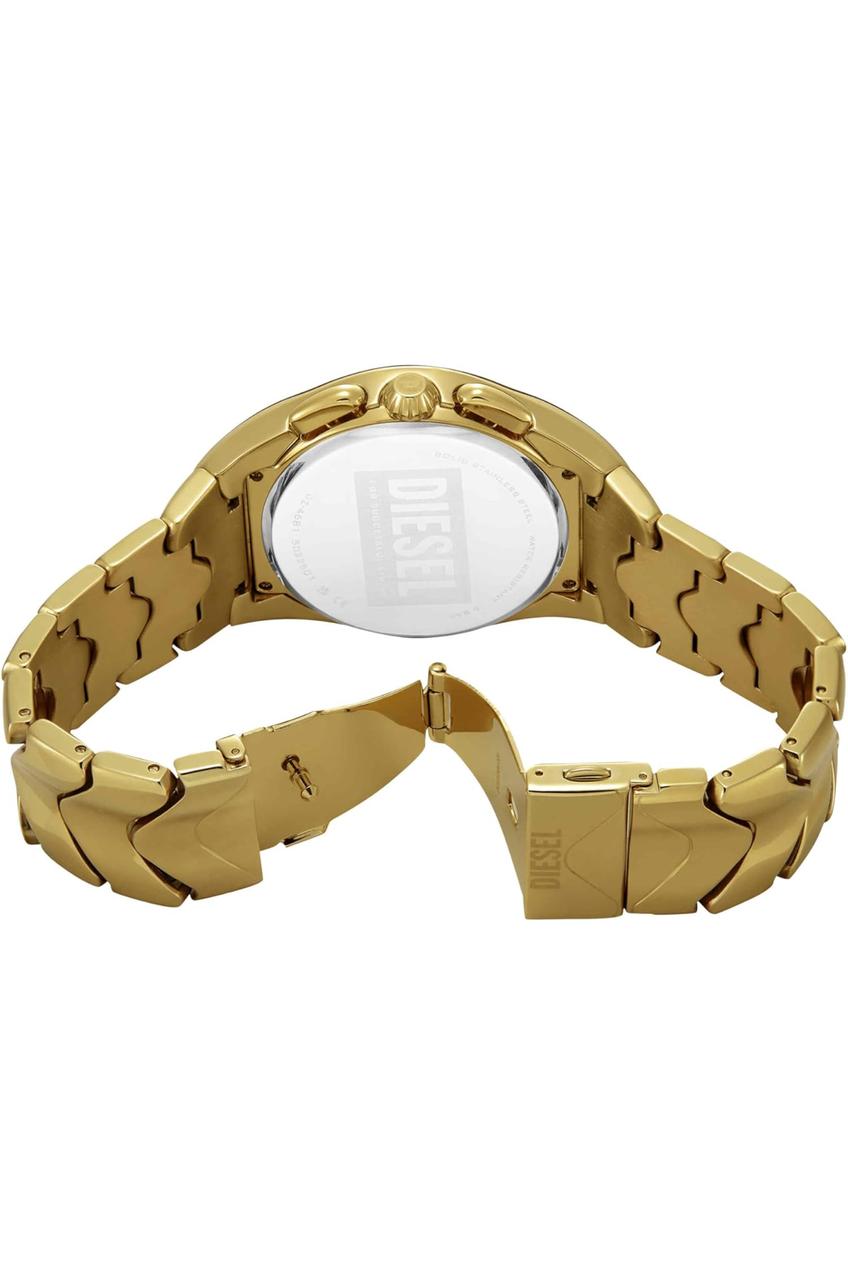 Diesel Gold Chronograph Watch – Green Dial