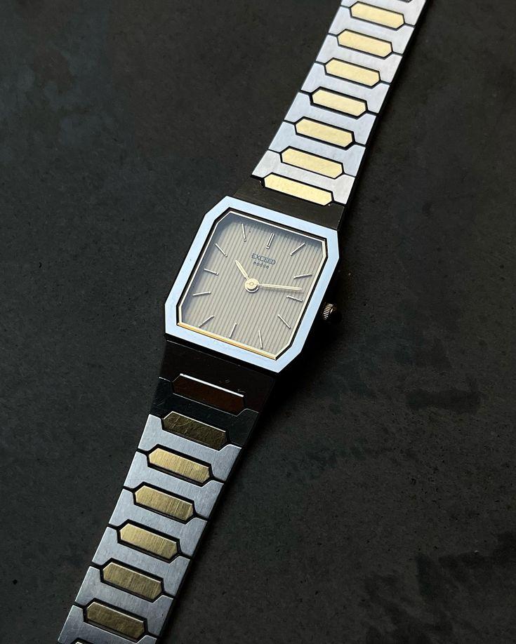 Exceed Addaz -Tone Retro Stainless Steel Watch