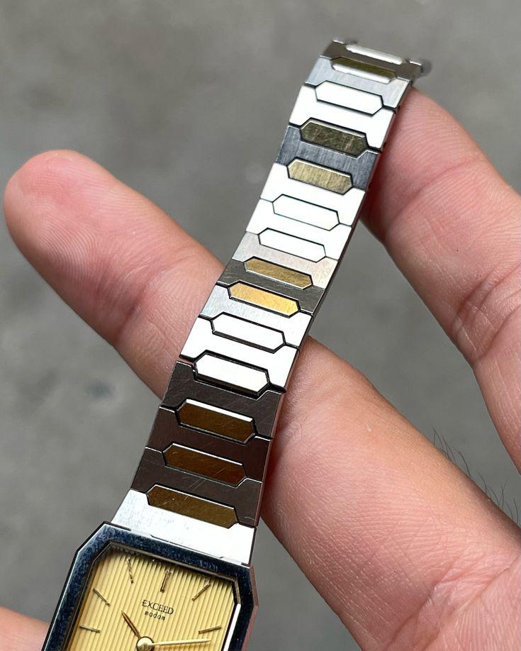 Exceed Addaz -Tone Retro Stainless Steel Watch