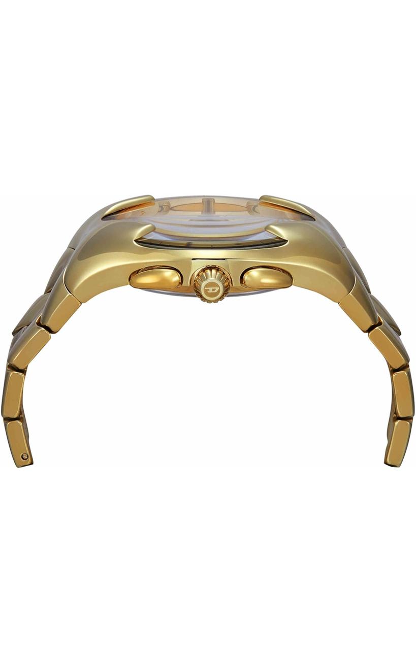 Diesel Gold Chronograph Watch – Green Dial