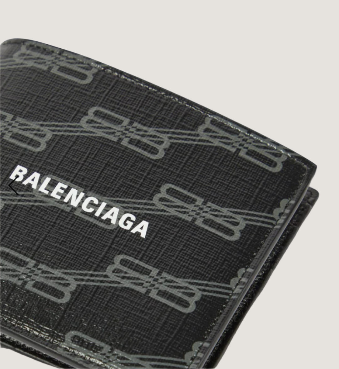 Luxury Balenciaga Leather Wallet