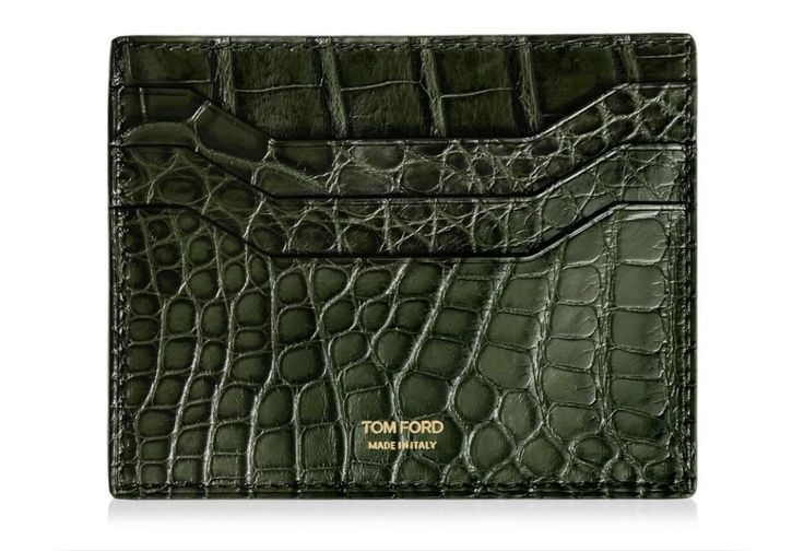Men’s Leather Bifold Wallet – Tom Ford