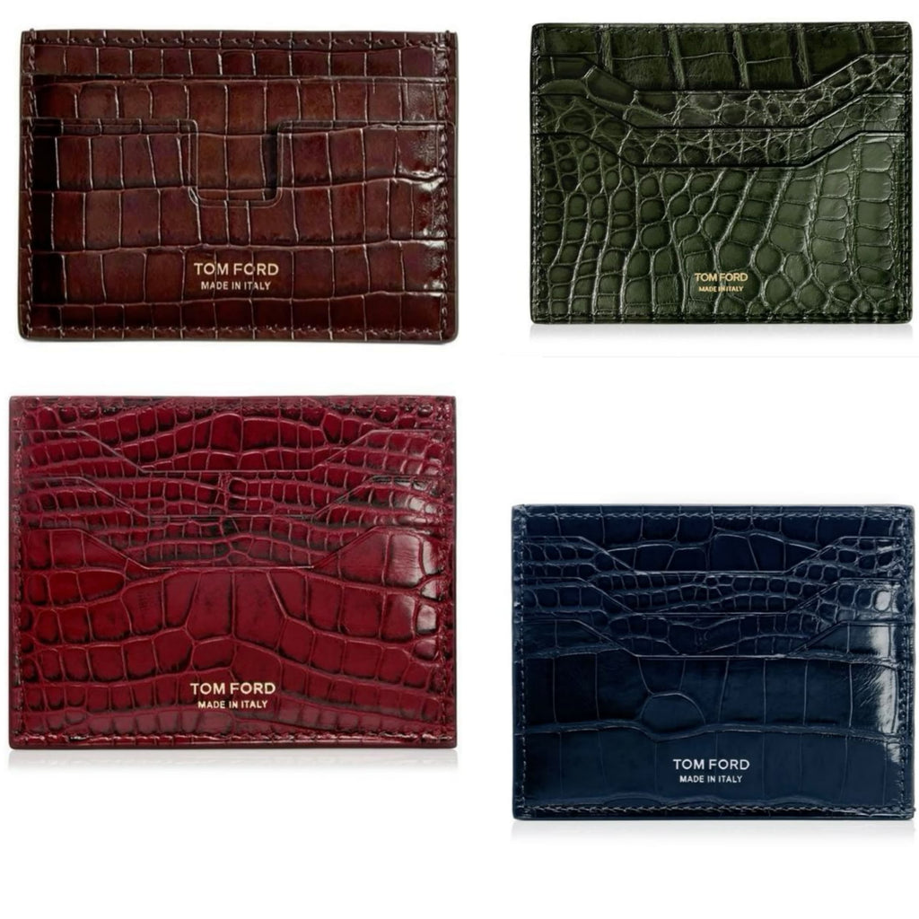 Men’s Leather Bifold Wallet – Tom Ford